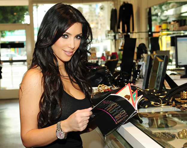 Women Celebrities Watches Kim Kardashian