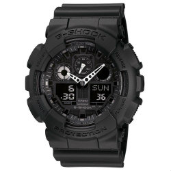 Casio Men's GA100-1A1 Black Military Watch