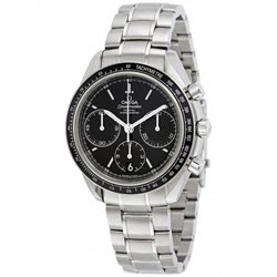 Omega Speedmaster Racing Automatic Chronograph Black Dial Stainless Steel